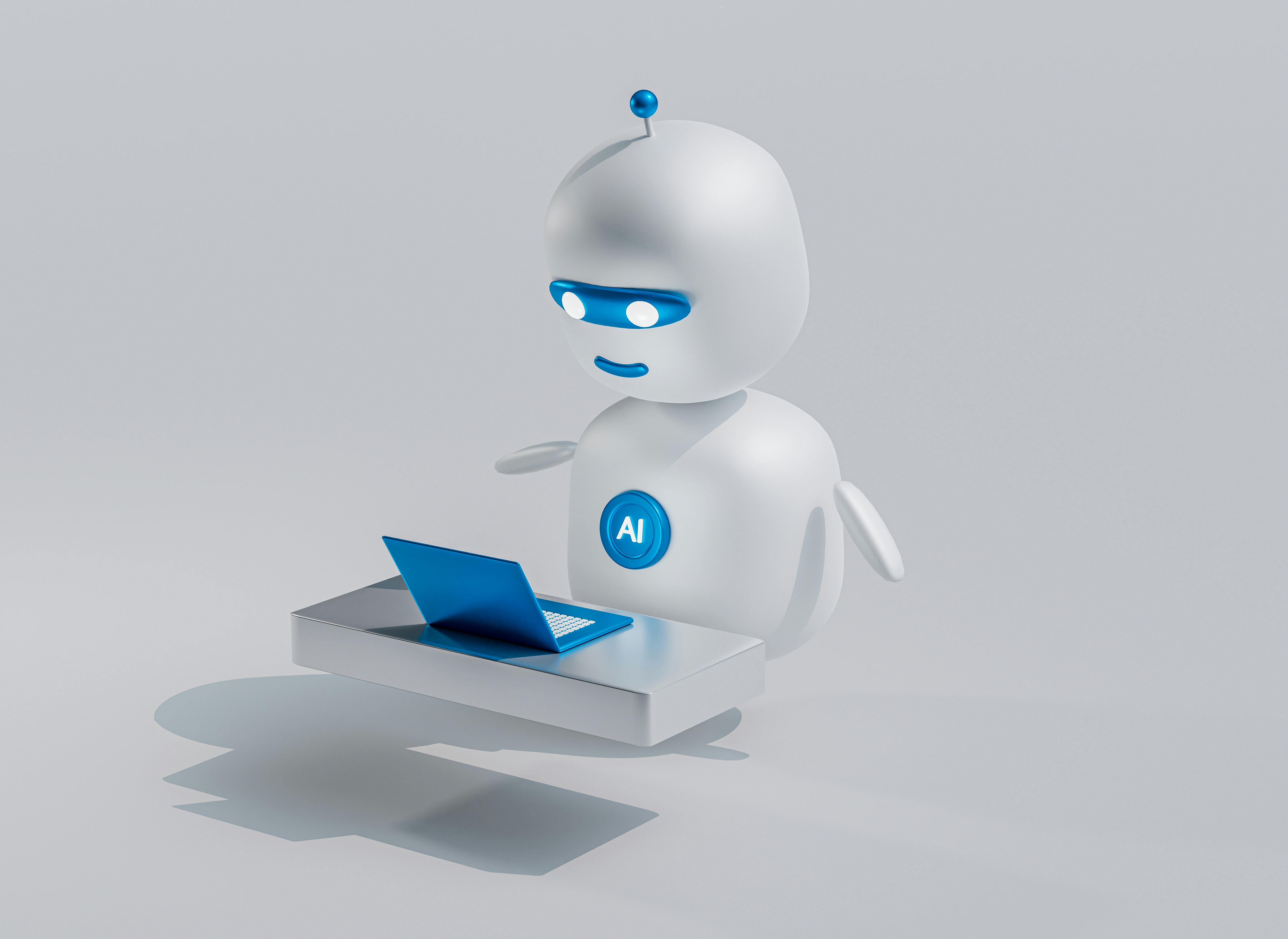 Abstract representation of artificial intelligence